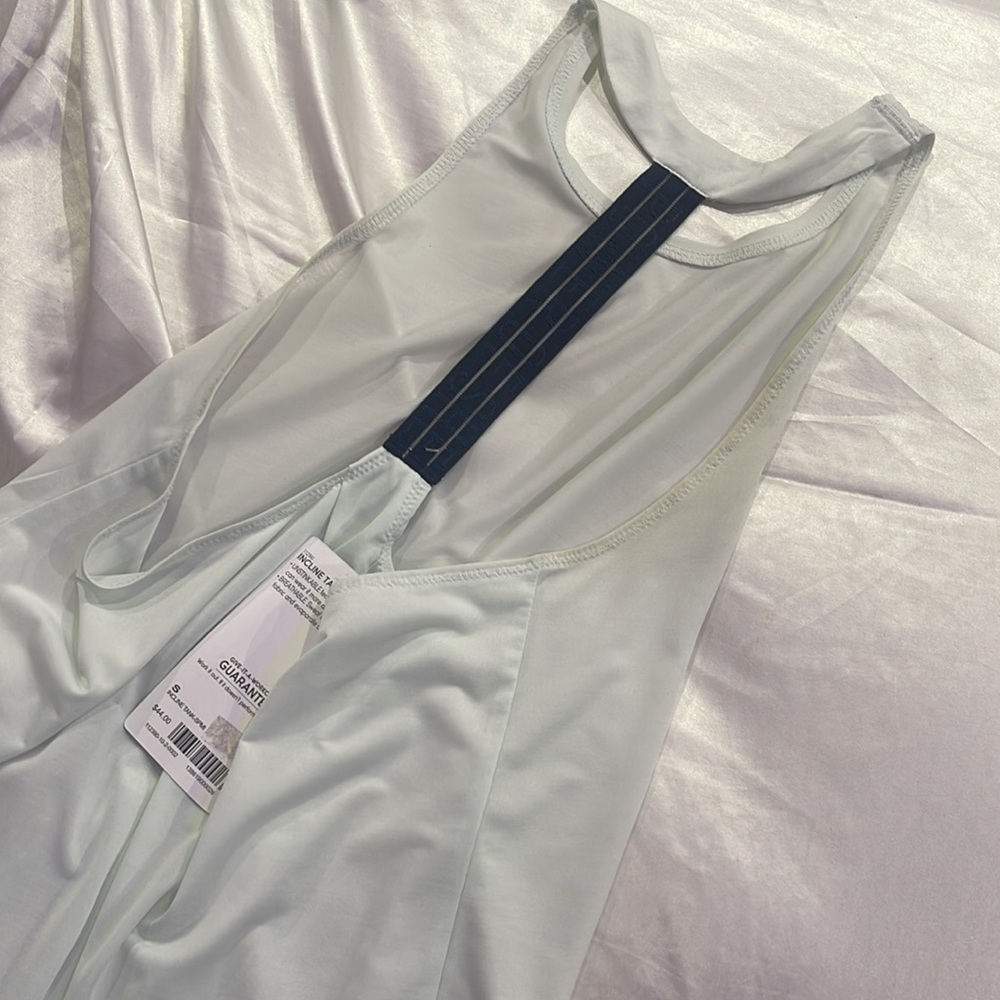 White Athleta Incline Racerback Tank - Picture 4 of 4